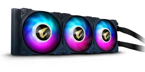 Photo de Kit Watercooling AIO Gigabyte Aorus WaterForce RGB - 360mm (Noir)