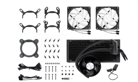 Photo de Kit Watercooling AIO InWin BR RGB - 240mm (Noir)