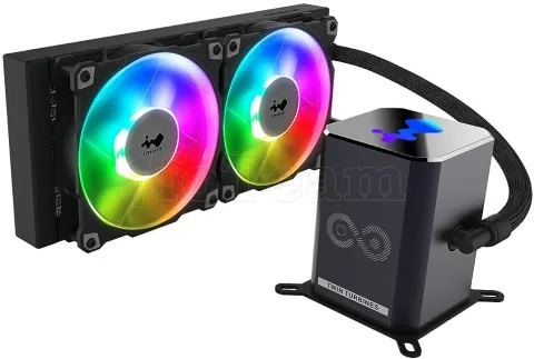 Photo de Kit Watercooling AIO InWin SR Pro RGB - 240mm (Noir)