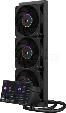 Photo de Kit Watercooling AIO Itek Thermora 50B ARGB - 360mm (Noir)