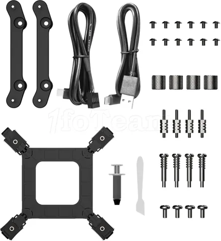 Photo de Kit Watercooling AIO Itek Thermora 50B ARGB - 360mm (Noir)