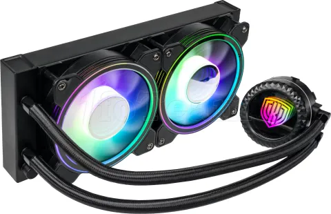 Photo de Kit Watercooling AIO Kolink Umbra Void RGB - 240mm (Noir)