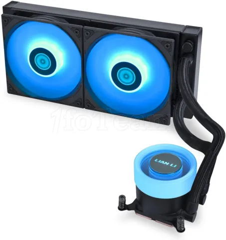 Photo de Kit Watercooling AIO Lian Li Galahad II Lite RGB - 240mm (Noir)