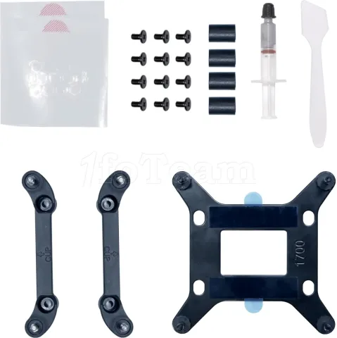 Photo de Kit Watercooling AIO Lian Li Galahad II Lite RGB - 360mm (Noir)