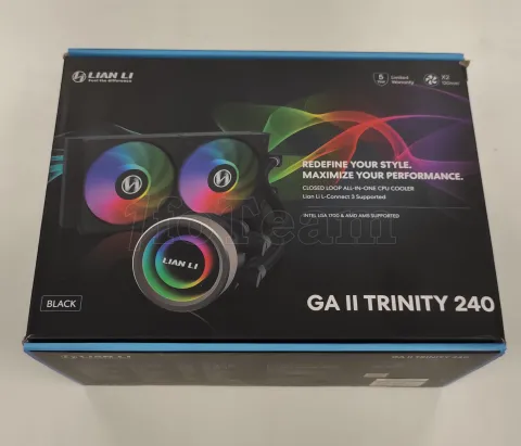 Photo de Kit Watercooling AIO Lian Li Galahad II Trinity RGB - 240mm (Noir) - SN S/NAP032307281500 - ID 206906