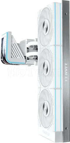Photo de Kit Watercooling AIO Lian Li HydroShift II OLED P28 RGB - 360mm (Blanc)