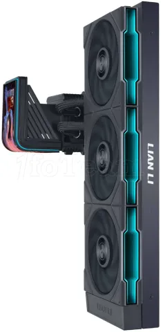 Photo de Kit Watercooling AIO Lian Li HydroShift II OLED TL RGB - 360mm (Noir)