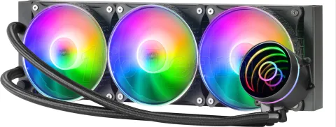 Photo de Kit Watercooling AIO Mars Gaming ML-One RGB - 360mm (Noir)