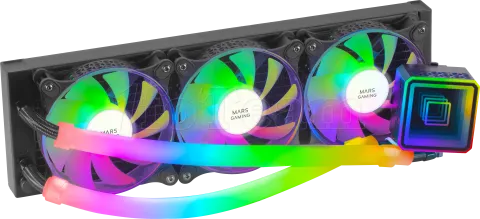 Photo de Kit Watercooling AIO Mars Gaming ML-Ultra RGB - 360mm (Noir)