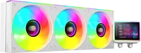 Photo de Kit Watercooling AIO Mars Gaming ML-Vision II RGB - 360mm (Blanc)