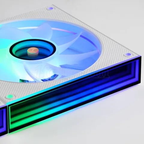 Photo de Kit Watercooling AIO Mars Gaming ML-Vision II RGB - 360mm (Blanc)