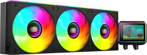 Photo de Kit Watercooling AIO Mars Gaming ML-Vision II RGB - 360mm (Noir)