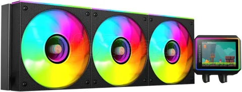 Photo de Kit Watercooling AIO Mars Gaming ML-Vision II RGB - 360mm (Noir)