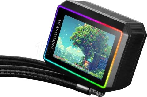 Photo de Kit Watercooling AIO Mars Gaming ML-Vision II RGB - 360mm (Noir)