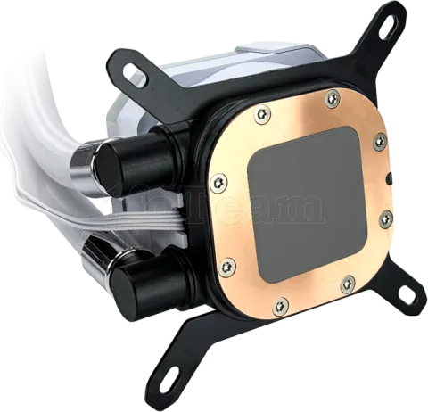 Photo de Kit Watercooling AIO Montech HyperFlow RGB - 240mm (Blanc)