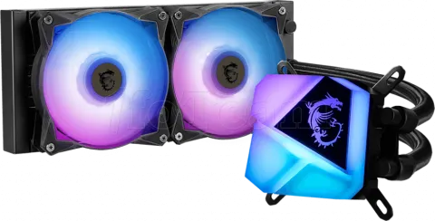 Photo de Kit Watercooling AIO MSI Mag CoreLiquid C RGB - 240mm (Noir)