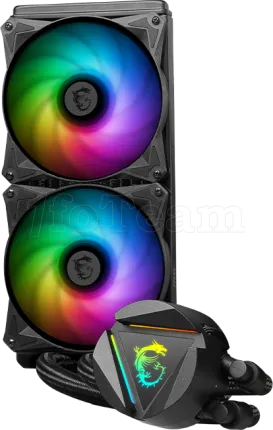 Photo de Kit Watercooling AIO MSI Mag CoreLiquid R V2 RGB - 280mm (Noir)