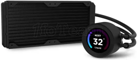Photo de Kit Watercooling AIO NZXT Kraken Elite RGB - 240mm (Noir)