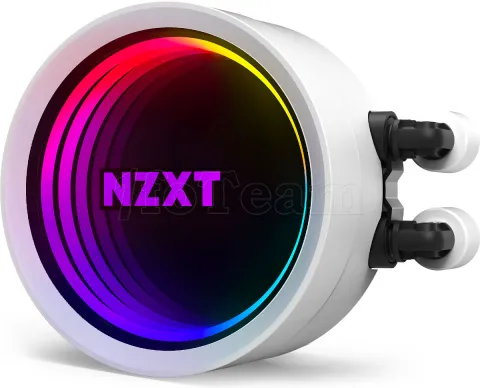 Photo de Kit Watercooling AIO NZXT Kraken X53 RGB - 240mm (Blanc)