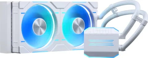 Photo de Kit Watercooling AIO Phanteks Glacier One D30 RGB - 240mm (Blanc)