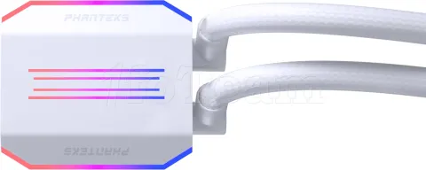 Photo de Kit Watercooling AIO Phanteks Glacier One D30 RGB - 240mm (Blanc)