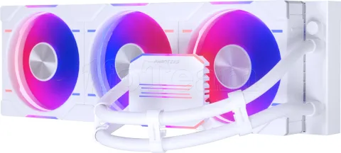 Photo de Kit Watercooling AIO Phanteks Glacier One D30 RGB - 360mm (Blanc)