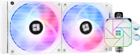 Photo de Kit Watercooling AIO Thermalright Aqua Elite V3 RGB - 240mm (Blanc) Version SI