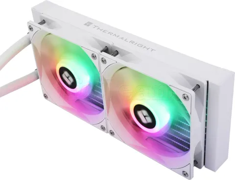 Photo de Kit Watercooling AIO Thermalright Aqua Elite V3 RGB - 240mm (Blanc) Version SI