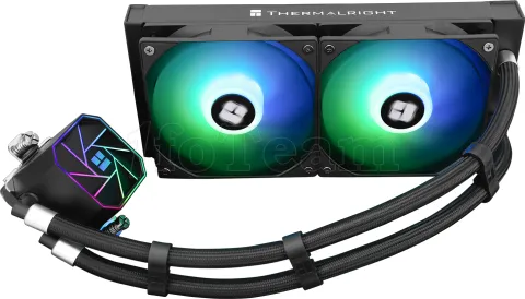 Photo de Kit Watercooling AIO Thermalright Aqua Elite V3 RGB - 240mm (Noir) Version SI