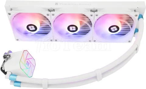 Photo de Kit Watercooling AIO Thermalright Aqua Elite V3 RGB - 360mm (Blanc) Version SI