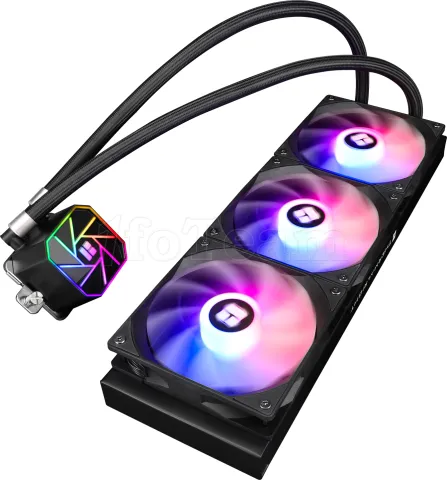 Photo de Kit Watercooling AIO Thermalright Aqua Elite V3 RGB - 360mm (Noir) Version SI