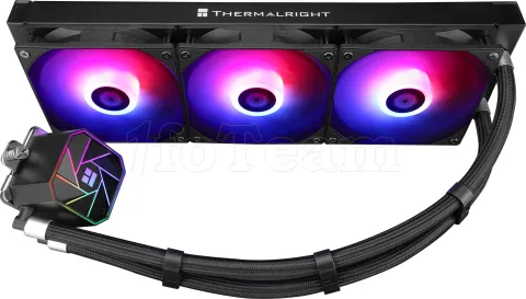 Photo de Kit Watercooling AIO Thermalright Aqua Elite V3 RGB - 360mm (Noir) Version SI