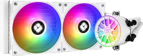 Photo de Kit Watercooling AIO Thermalright Aqua Elite V6 RGB - 240mm (Blanc)