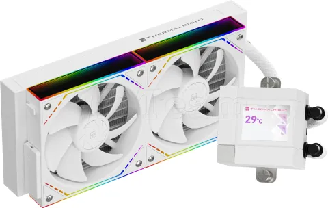 Photo de Kit Watercooling AIO Thermalright Core Matrix Vision RGB - 240mm (Blanc)