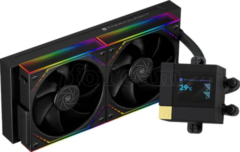 Photo de Kit Watercooling AIO Thermalright Core Matrix Vision RGB - 240mm (Noir)
