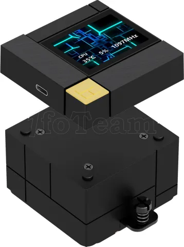 Photo de Kit Watercooling AIO Thermalright Core Matrix Vision RGB - 240mm (Noir)