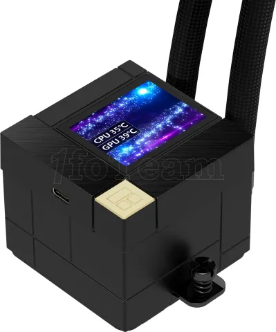 Photo de Kit Watercooling AIO Thermalright Core Matrix Vision RGB - 360mm (Noir)
