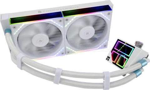 Photo de Kit Watercooling AIO Thermalright Frozen Infinity RGB - 240mm (Blanc)