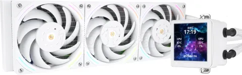 Photo de Kit Watercooling AIO Thermalright Frozen Vision V2 RGB - 360mm (Blanc)