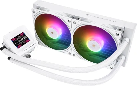 Photo de Kit Watercooling AIO Thermalright Frozen Warframe SE RGB - 240mm (Blanc)