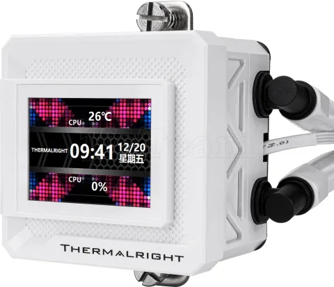 Photo de Kit Watercooling AIO Thermalright Frozen Warframe SE V2 RGB - 360mm (Blanc)