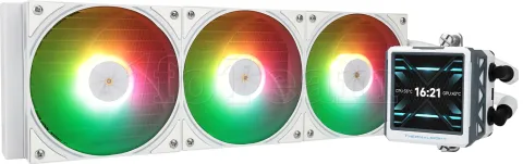 Photo de Kit Watercooling AIO Thermalright Frozen Warframe Ultra RGB - 360mm (Blanc)