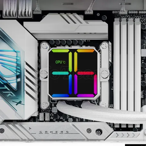 Photo de Kit Watercooling AIO Thermalright Magic Qube RGB - 360mm (Blanc)