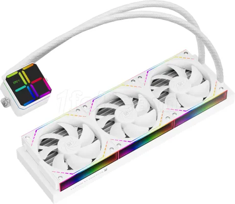 Photo de Kit Watercooling AIO Thermalright Magic Qube RGB - 360mm (Blanc)