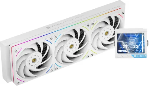 Photo de Kit Watercooling AIO Thermalright Mjolnir Vision UB Pro RGB - 360mm (Blanc)