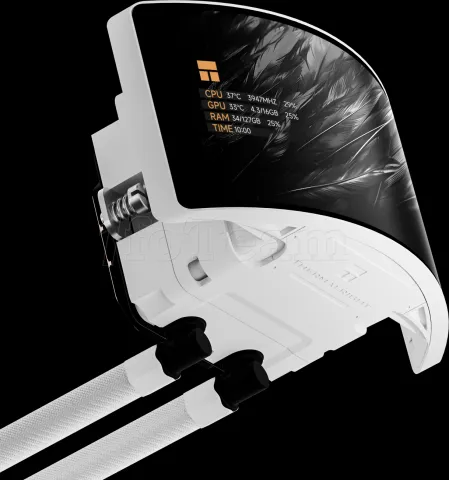 Photo de Kit Watercooling AIO Thermalright Rainbow Vision 360 Turbo aRGB - 360mm (Blanc)