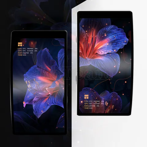 Photo de Kit Watercooling AIO Thermalright Rainbow Vision 360 Turbo RGB - 360mm (Noir)