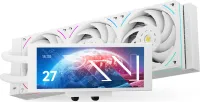Photo de Kit Watercooling AIO Thermalright Trofeo Vision RGB - 360mm (Blanc)