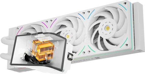 Photo de Kit Watercooling AIO Thermalright Wonder Vision UB RGB - 360mm (Blanc)