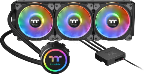 Photo de Kit Watercooling AIO Thermaltake Floe DX RGB - 360mm (Noir)
